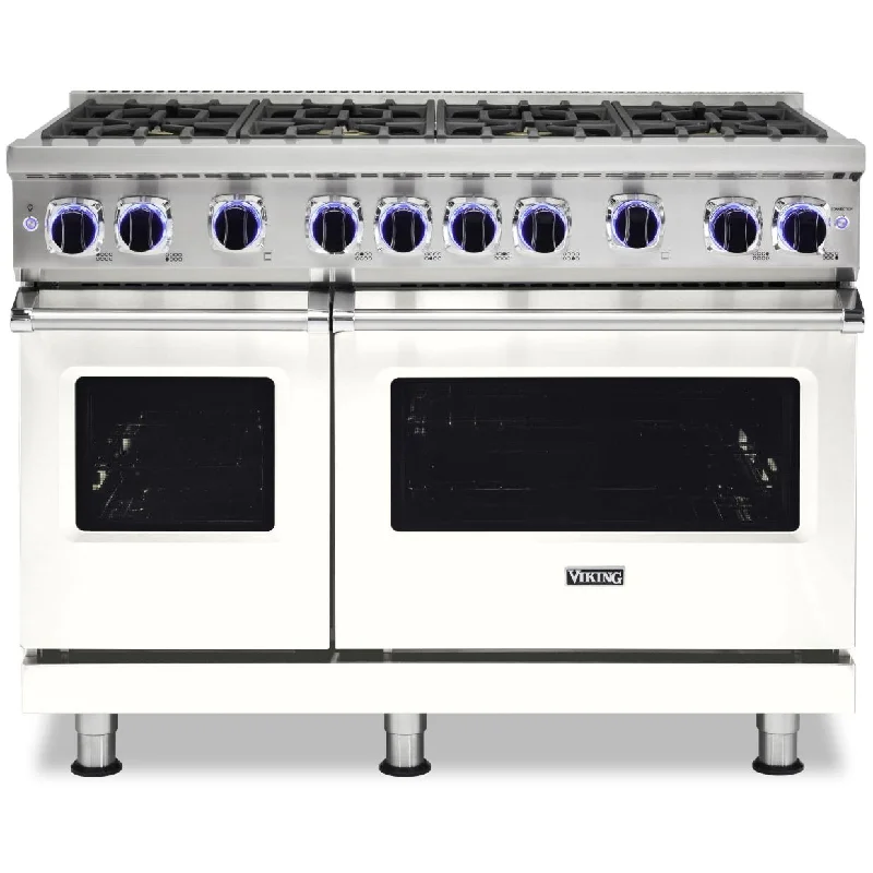 Viking 48-inch Freestanding Gas Range with Elevation™ Burners VGR7482-8BPWLP