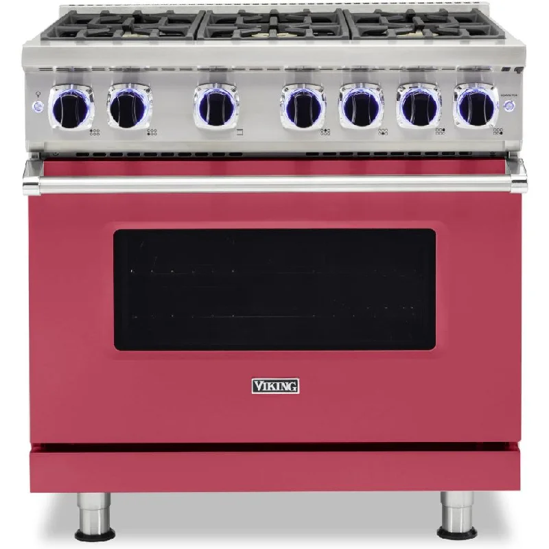 Viking 36-inch Freestanding Gas Range with Elevation™ Burners VGR736-26BVA