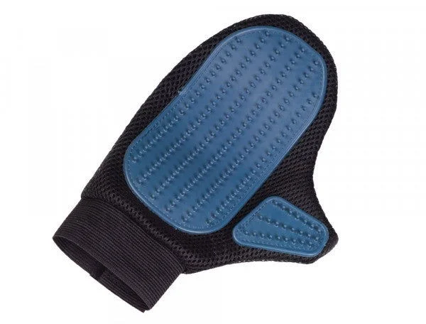 72688 NOBBY Grooming Glove with rubber and mesh