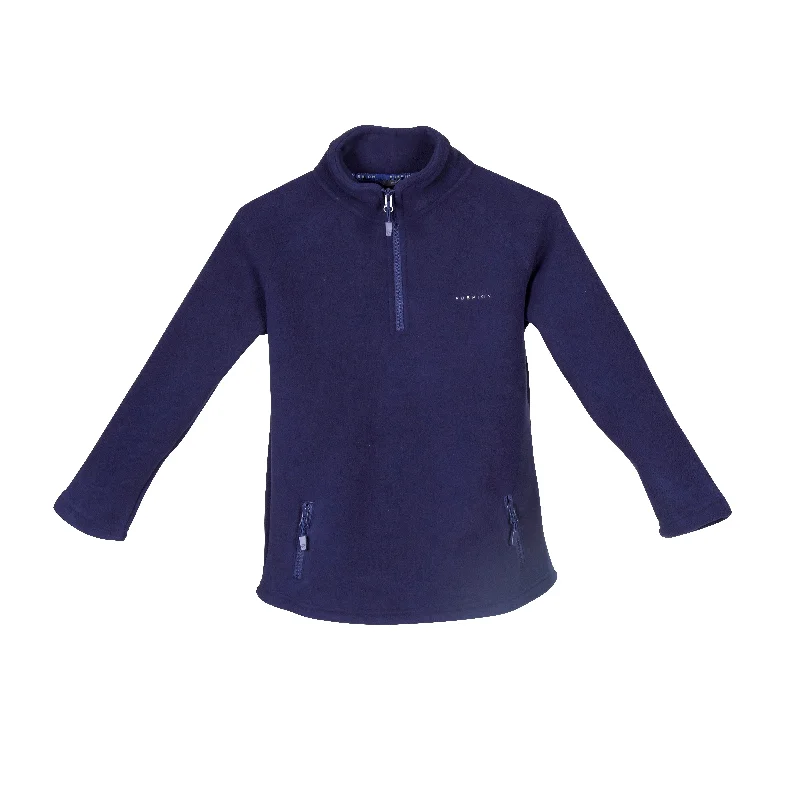 Aubrion Young Rider Restore Half Zip Fleece - Ink