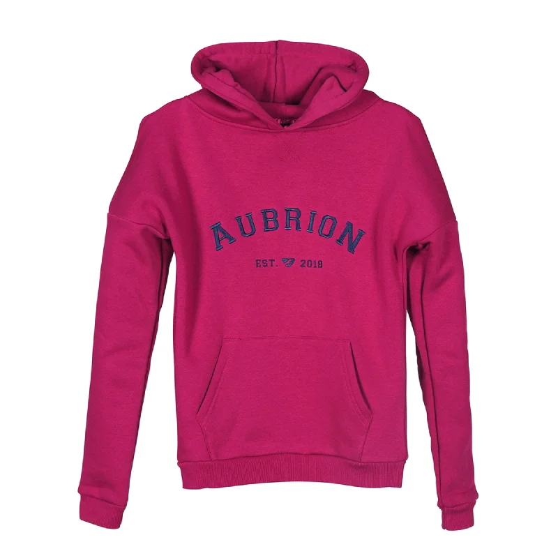 Aubrion Young Rider Serene Hoodie - Cerise