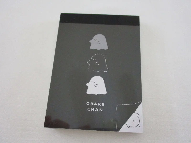 Cute Kawaii Q-Lia Ghost Obake Chan Mini Notepad / Memo Pad - Stationery Design Writing Paper Collection