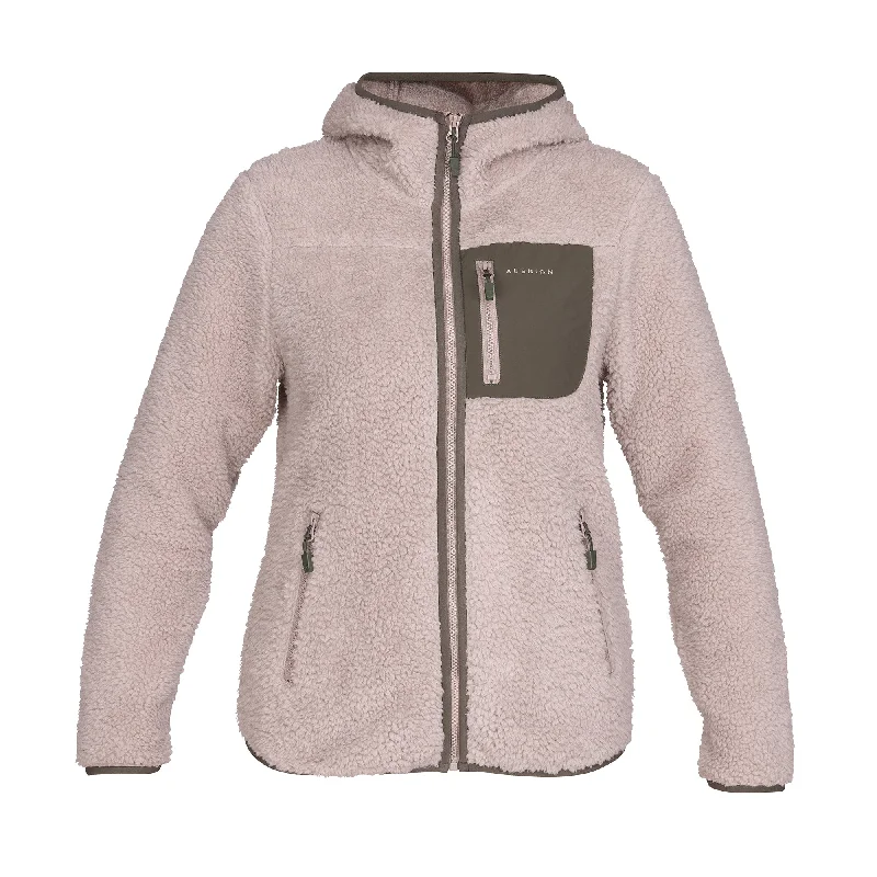 Aubrion Ladies Clement Full Zip Fleece - Taupe