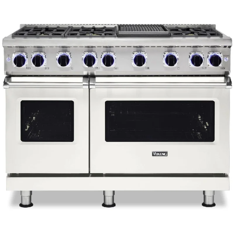 Viking 48-inch Freestanding Gas Range with Elevation™ Burners VGR7482-6GPW