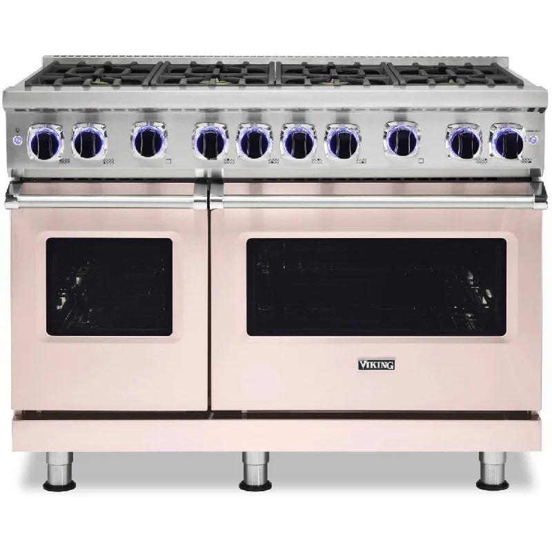 Viking 48-inch Freestanding Gas Range with Elevation™ Burners VGR7482-8BBHLP