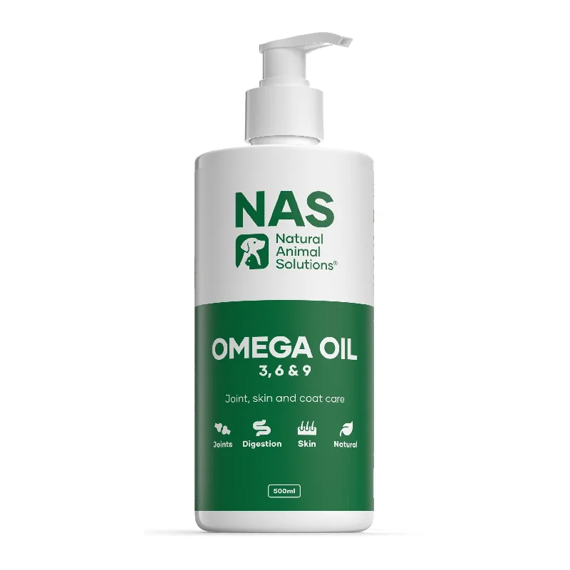 Natural Animal Solutions Omega Oil Supplement for Dogs 500ml