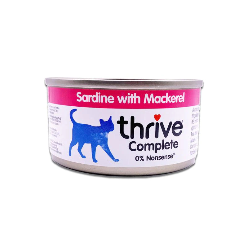 Thrive Sardine and Mackerel Wet Cat Food 75g