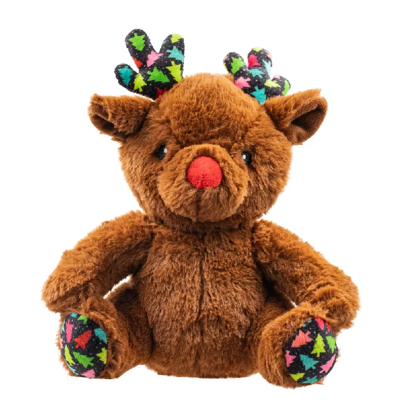 Christmas Dog Toy - Teddy Rudolf Plush