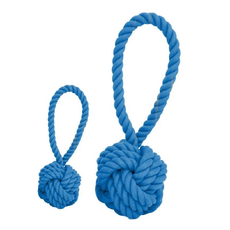 HARRY BARKER | Tug and Toss Rope Toy in Blue