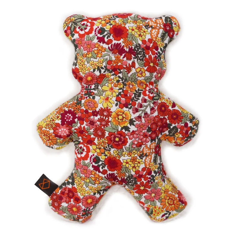 MODERN BEAST | Mini-Lavender Bedtime Bear in Red Floral