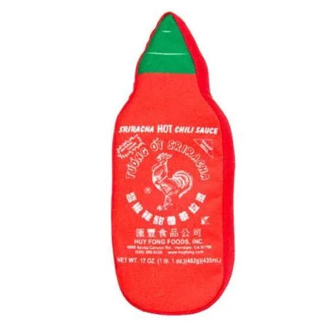 PRIDEBITES | Sriracha Bottle Dog Toy